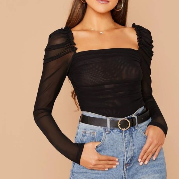 Shein Mesh Long sleeve - Picture 4 of 4